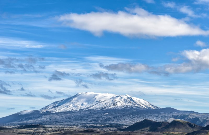 Высота вулкана Гекла