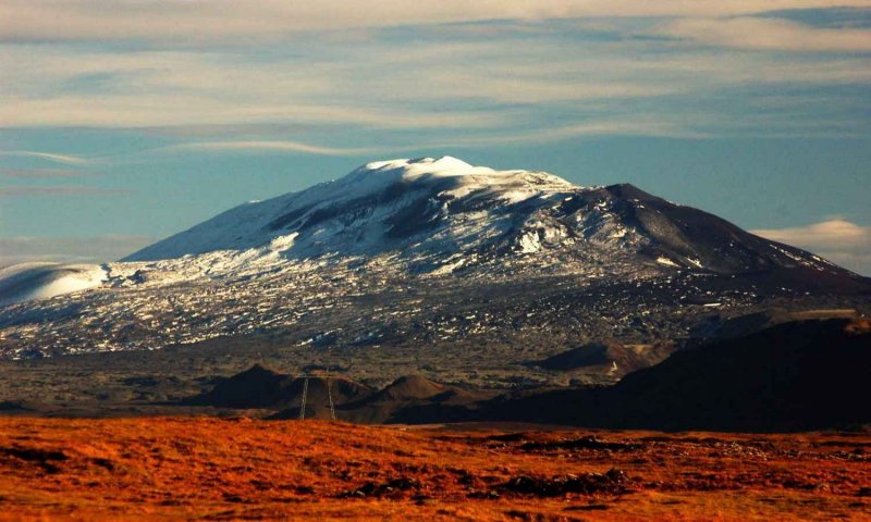 Гора Гекла Исландия
