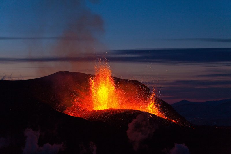Горная система вулкана Гекла