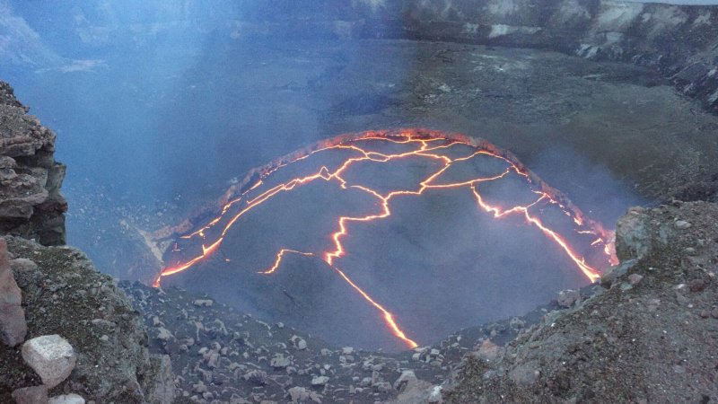 Вулкан Олимп извержение