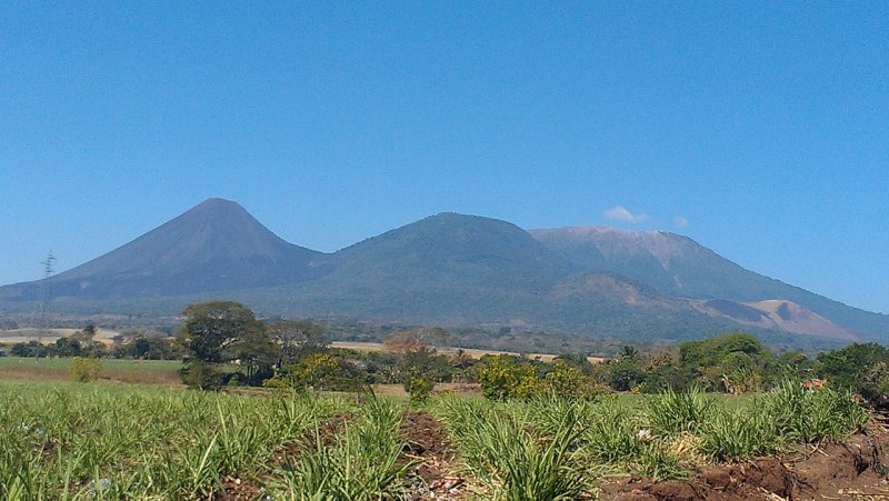 Вулкан Санта-ана Сальвадор