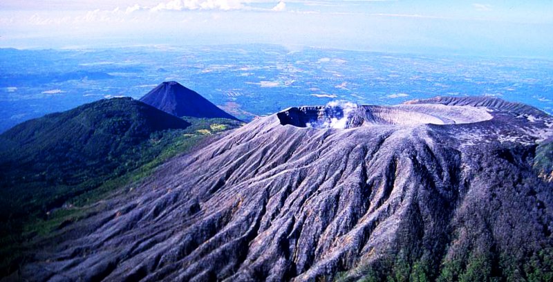 Исалько вулкан извержение