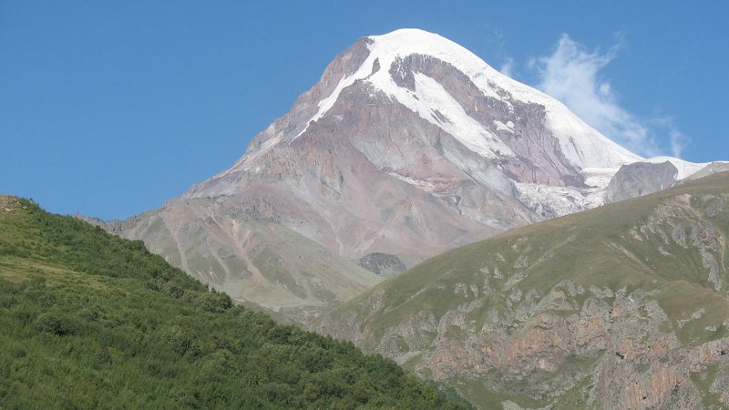 Гора Казбек пик
