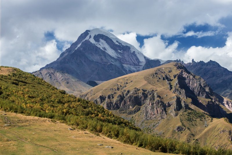 Горы Памир Казбек