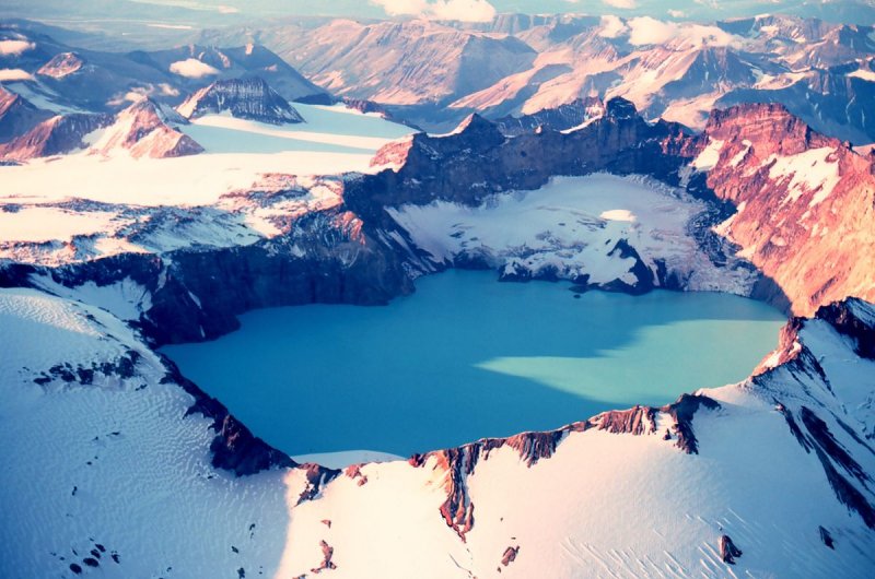 Вулкан Катмай Аляска
