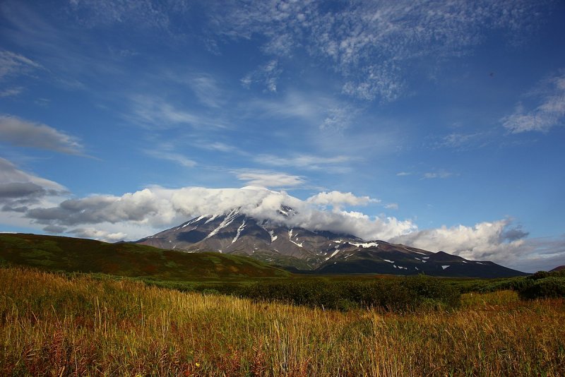 Кихпиныч вулкан на Камчатке