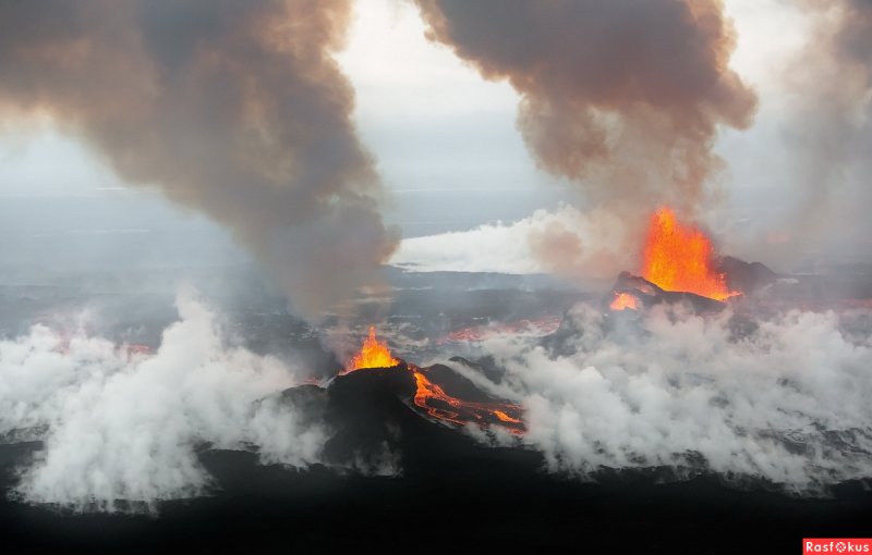 Вулкан лаки Исландия 1783 год