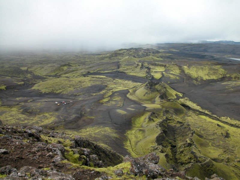 Вулкан лаки Исландия