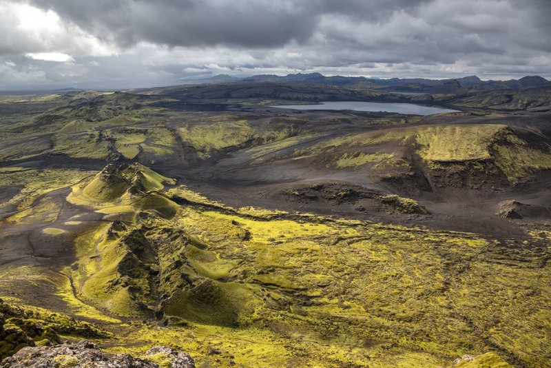 Вулкан лаки Исландия