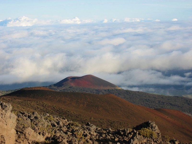 Вершина горы Мауна-Кеа (Гавайи).
