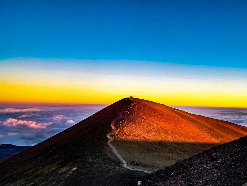 Мауна Кеа гора обсерватория
