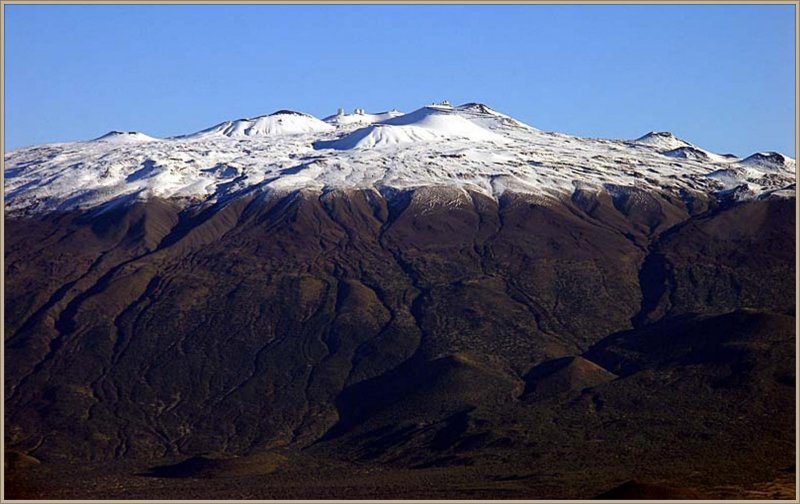 Вулканические горы слайд Мауна Кеа