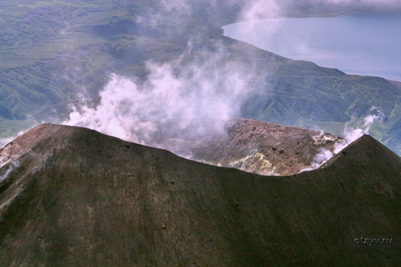 Авачинский вулкан кальдера