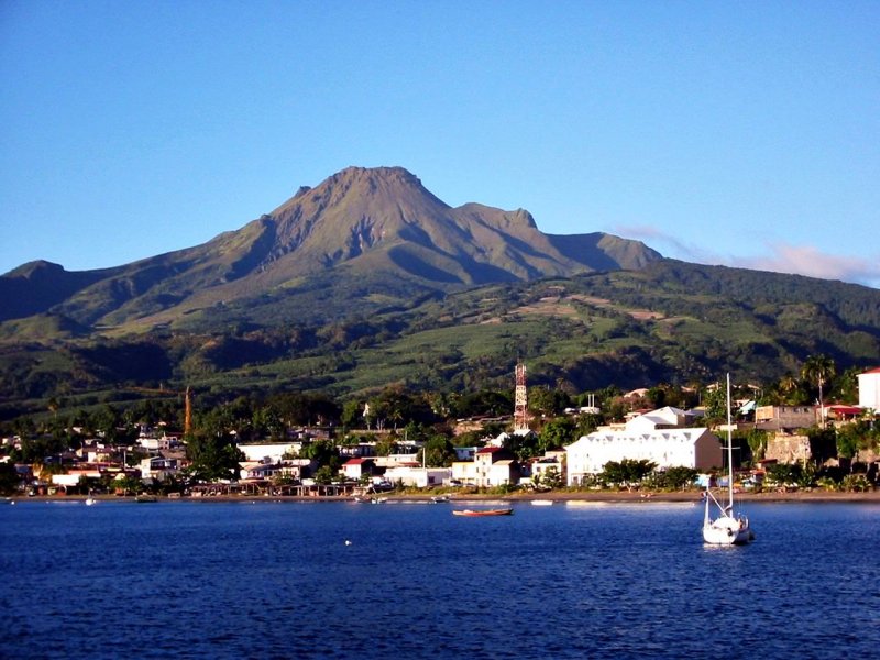 Мартиника вулкан Мон-Пеле