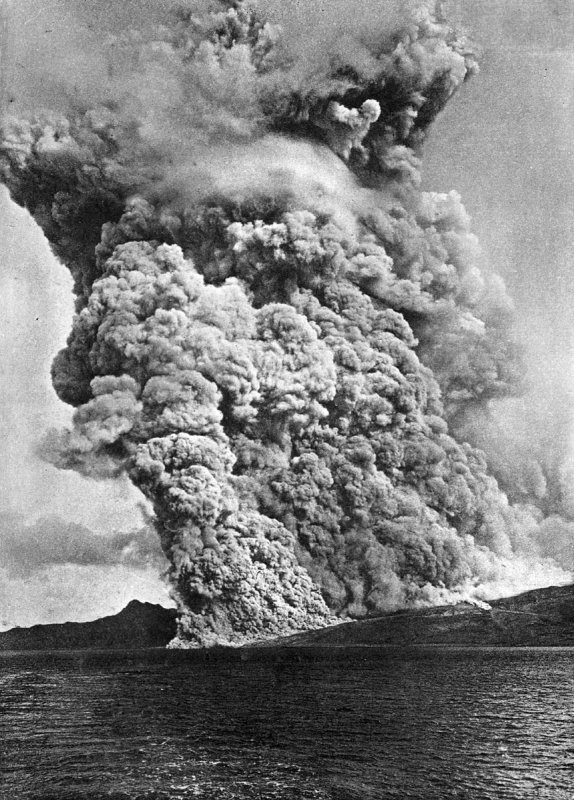 Извержение вулкана Мон-Пеле в 1902 году