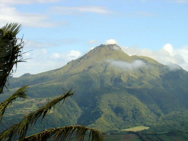 Монтань Пеле на острове Мартиника