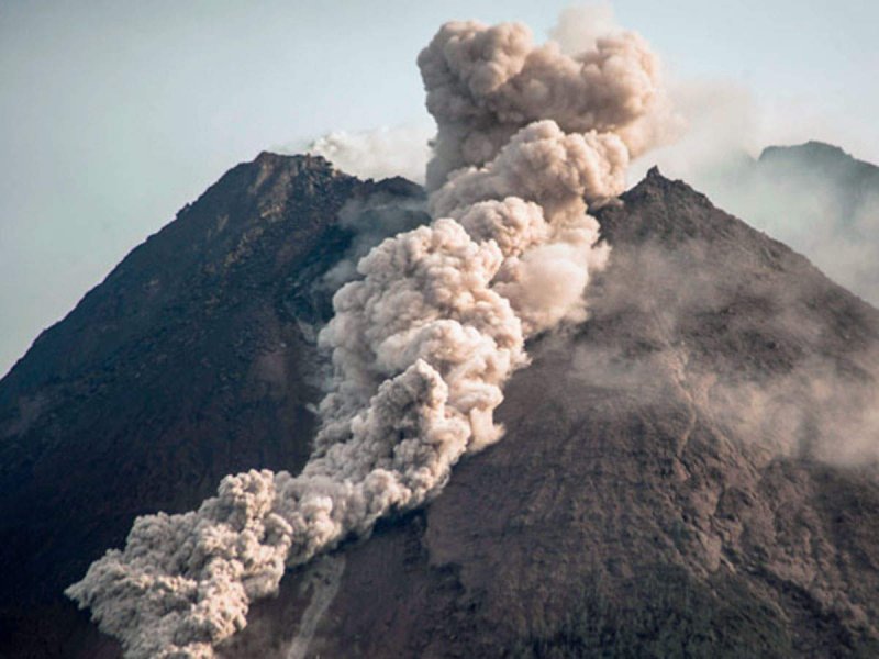 Вулкан Килиманджаро извержение
