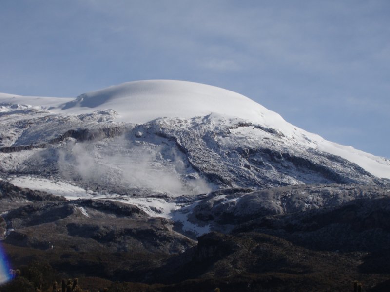 Вулкан Невадо-дель-Руис Колумбия