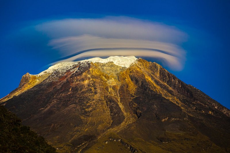 Вулкан Галерас Колумбия