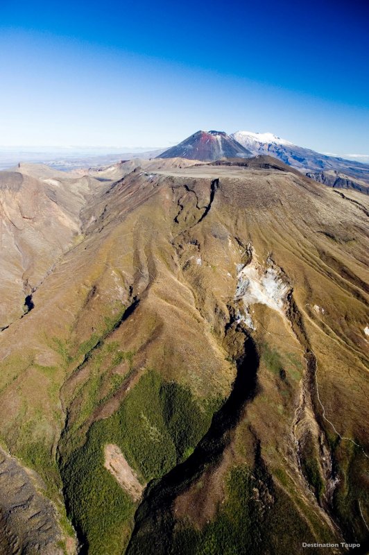 Гора Тонгариро новая Зеландия