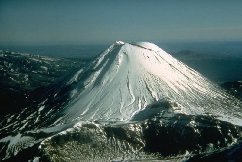 Вулкан Таупо в новой Зеландии