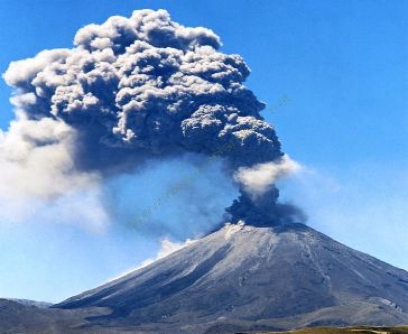 Вулкан Таупо в новой Зеландии