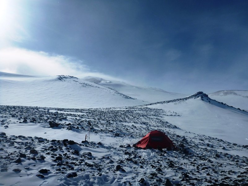 Гора Мелборн Антарктика