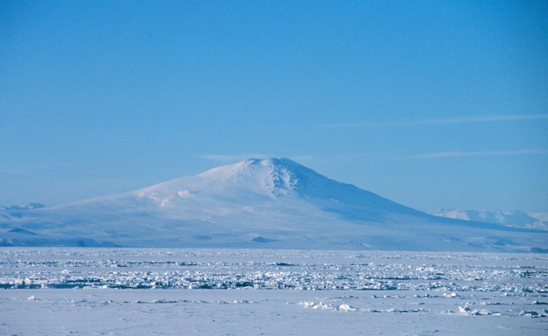 Гора Эребус Антарктида