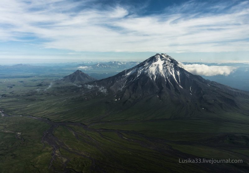 Вулкан Удина Камчатка