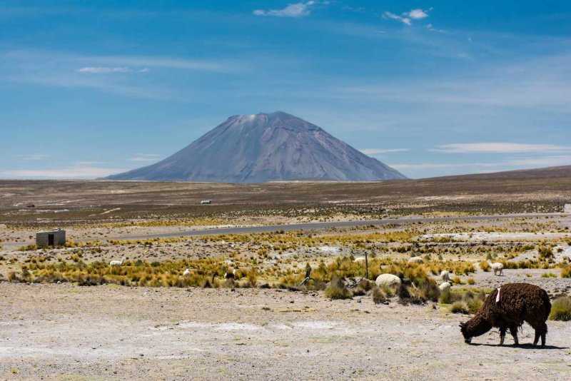 Перуанский вулкан Уайнапутина