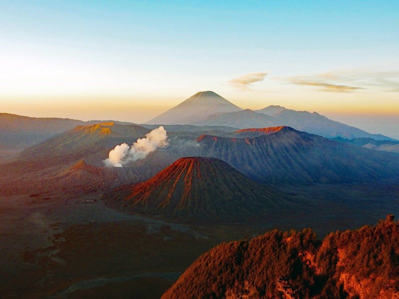 Вулкан Бромо, о.Ява, Индонезия