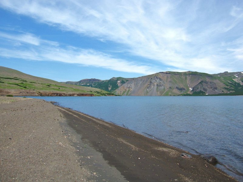 Вулкан Хангар на Камчатке
