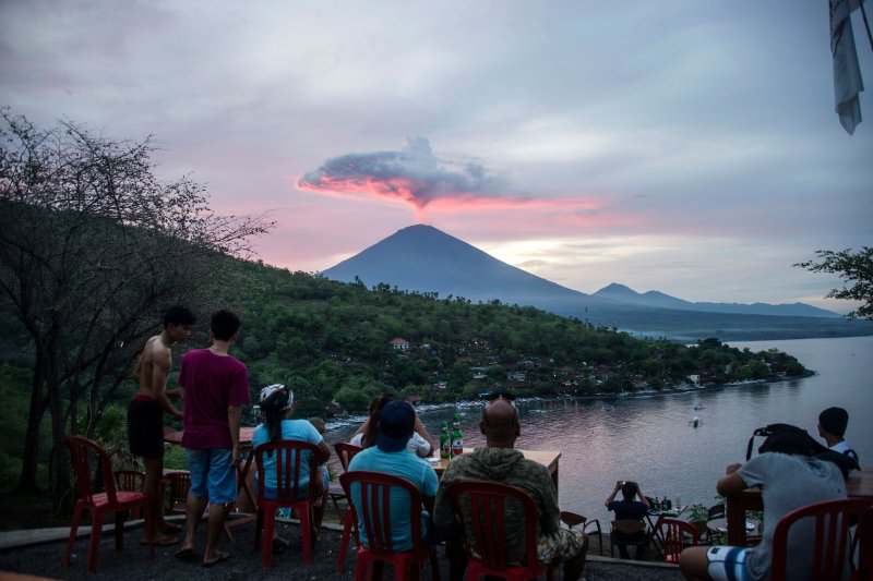 Остров Бали вулкан Агунг