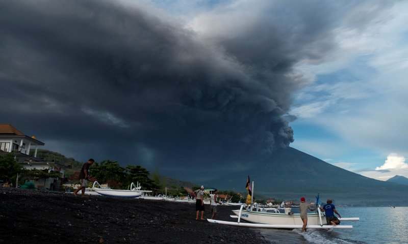Бали вулканический остров