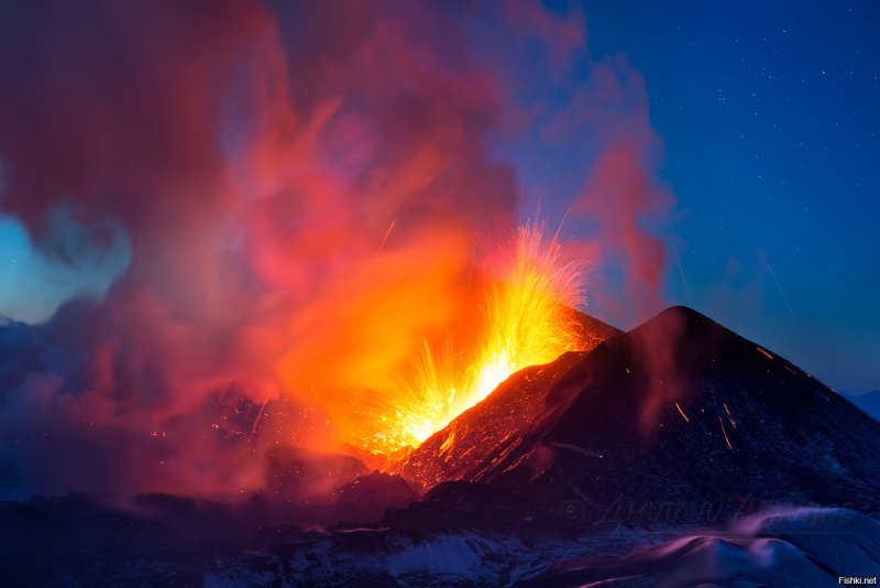 Извержение Толбачика 2012