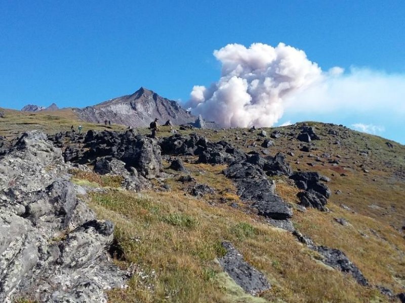 Извержение вулкана лаки