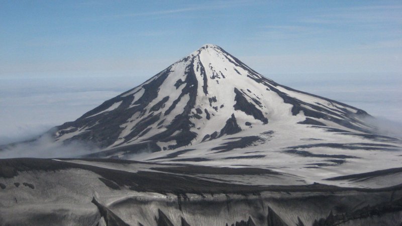 Козельский вулкан на Камчатке