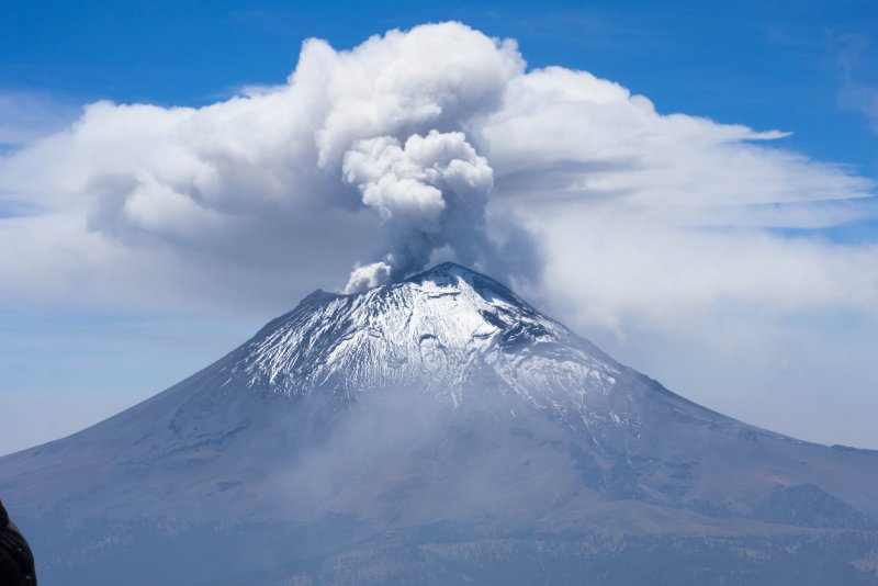 Вулкан Истаксиуатль Мексика