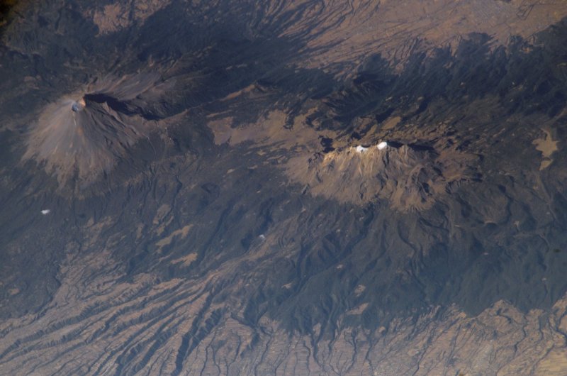 Вулкан Истаксиуатль Мексика