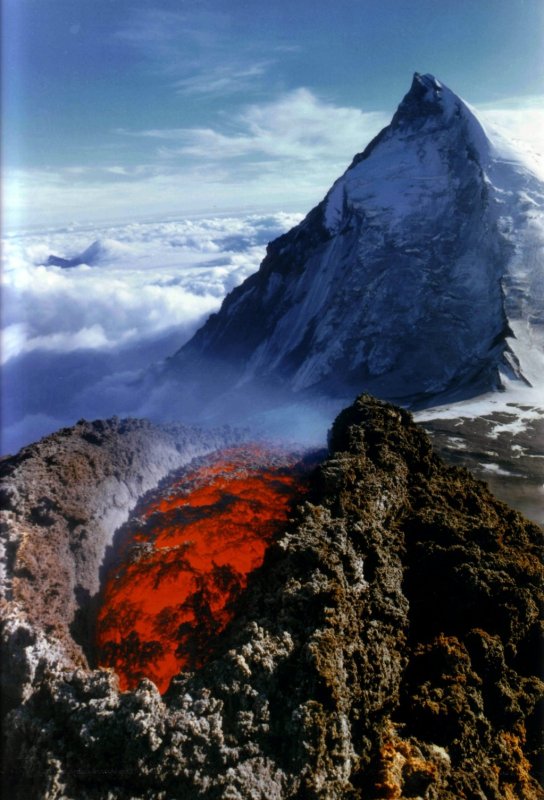 Камчатка горы и вулканы валуны