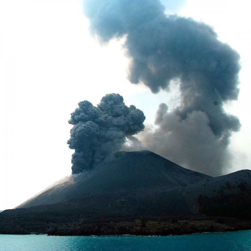 Кальдера вулкана Тоба