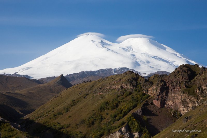 Горы вулканы Кавказа