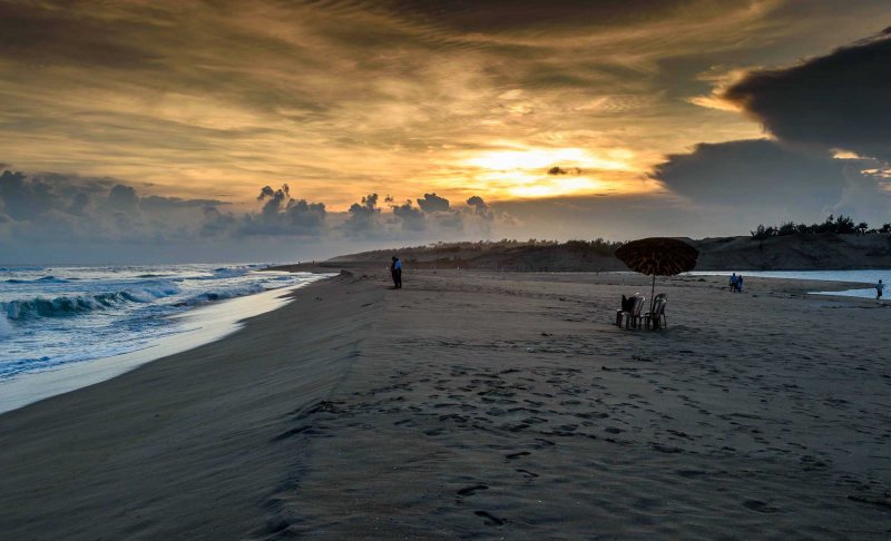 Бенгальский залив рассвет