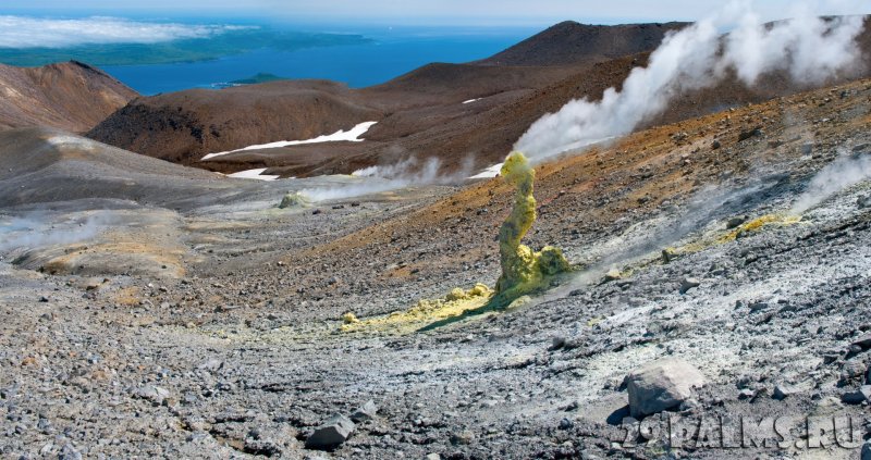 Извержение на Курильских островах 2009 год
