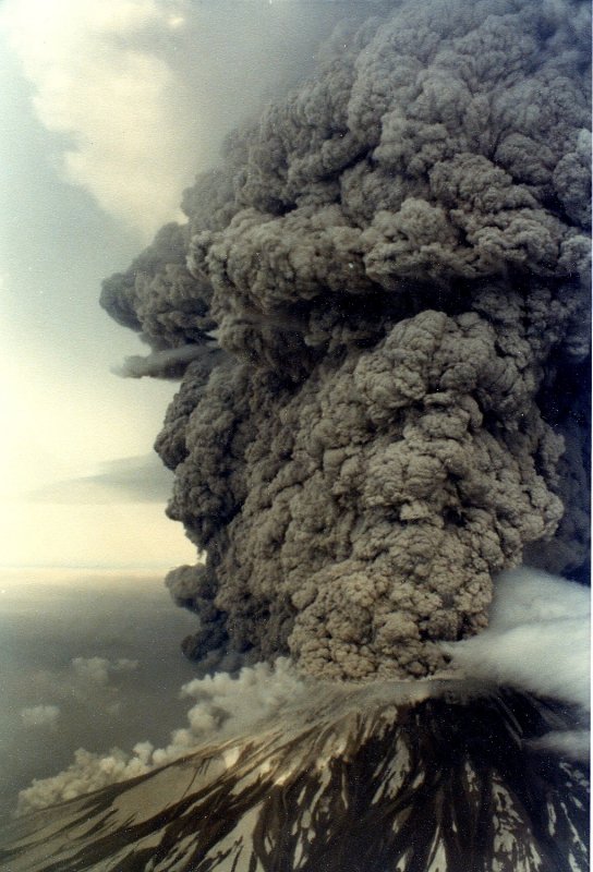 1980 Г. 18 мая, США, штат Вашингтон, вулкан сент-Хеленс