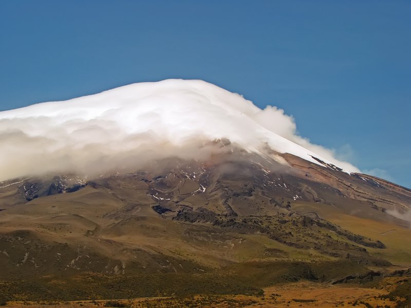 Вулкан Чимборасо извержение