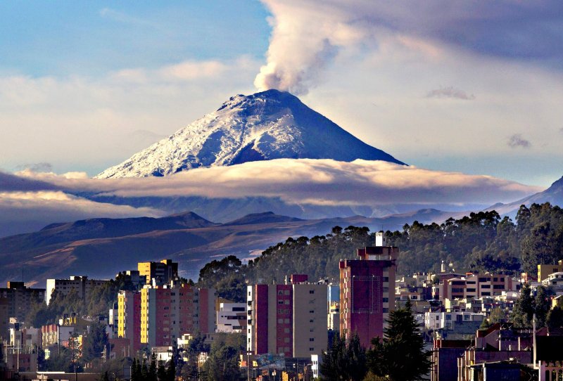 Южная Америка вулкан Котопахи