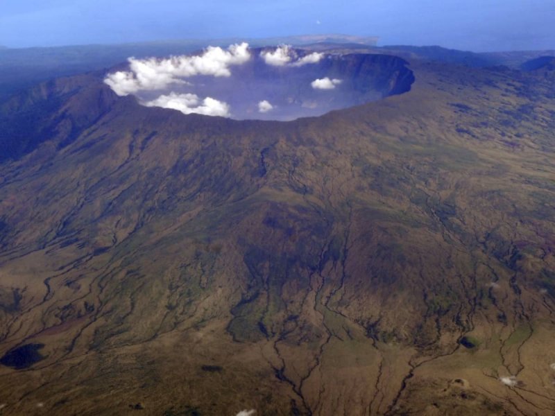 Извержение вулкана Тамбора
