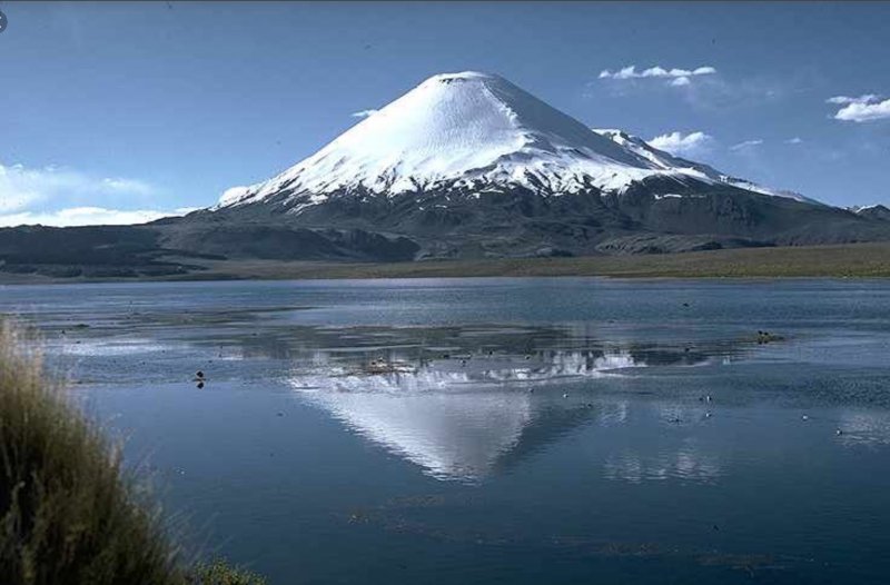 Самый высокий вулкан Южной Америки Охос дель Саладо картинки