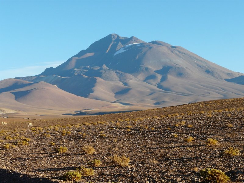 Вулкан Охос дель Саладо Чили